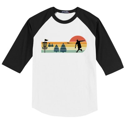 Cool Retro Disc Golf Sport TShirt Baseball Sleeve Shirt