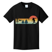 Cool Retro Disc Golf Sport TShirt Kids T-Shirt