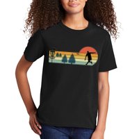 Cool Retro Disc Golf Sport TShirt Kids T-Shirt