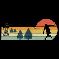 Cool Retro Disc Golf Sport TShirt Kids T-Shirt
