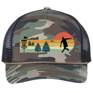 Cool Retro Disc Golf Sport TShirt Retro Rope Trucker Hat Cap