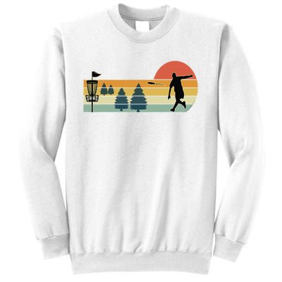 Cool Retro Disc Golf Sport Sweatshirt