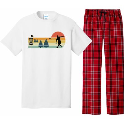 Cool Retro Disc Golf Sport Pajama Set