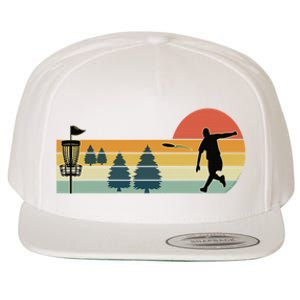 Cool Retro Disc Golf Sport Wool Snapback Cap