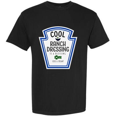 Cool Ranch Dressing Group Condiment Family Halloween Costume Garment-Dyed Heavyweight T-Shirt