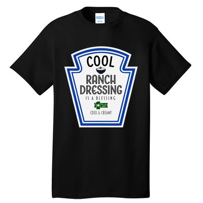 Cool Ranch Dressing Group Condiment Family Halloween Costume Tall T-Shirt