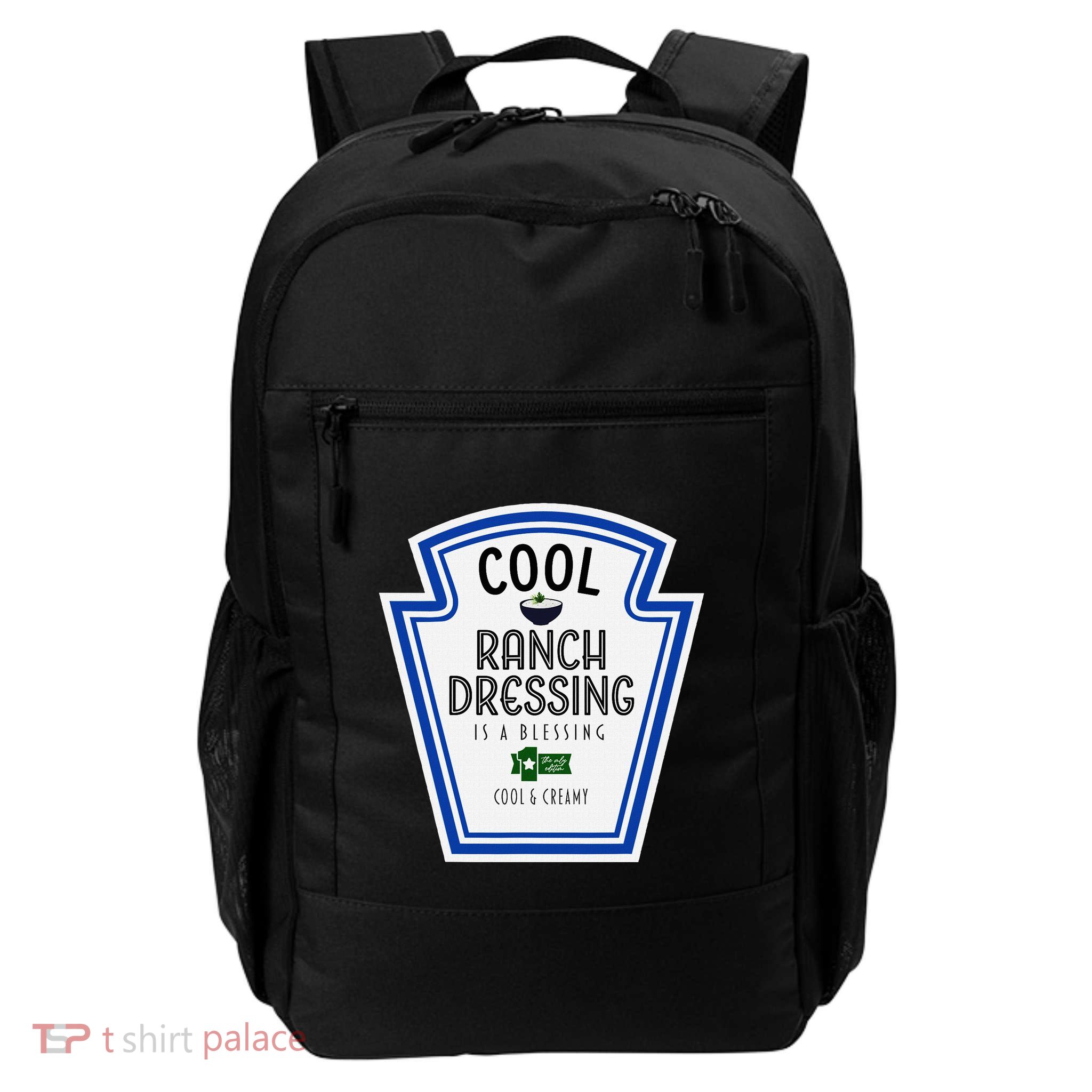 Cool Ranch Dressing Group Condiment Family Halloween Costume Daily Commute Backpack