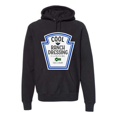 Cool Ranch Dressing Group Condiment Family Halloween Costume Premium Hoodie