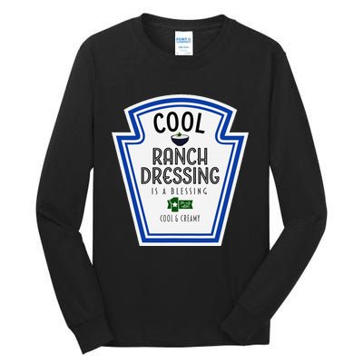 Cool Ranch Dressing Group Condiment Family Halloween Costume Tall Long Sleeve T-Shirt