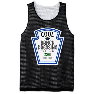 Cool Ranch Dressing Group Condiment Family Halloween Costume Mesh Reversible Basketball Jersey Tank