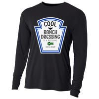 Cool Ranch Dressing Group Condiment Family Halloween Costume Cooling Performance Long Sleeve Crew