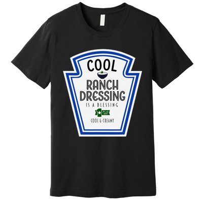 Cool Ranch Dressing Group Condiment Family Halloween Costume Premium T-Shirt