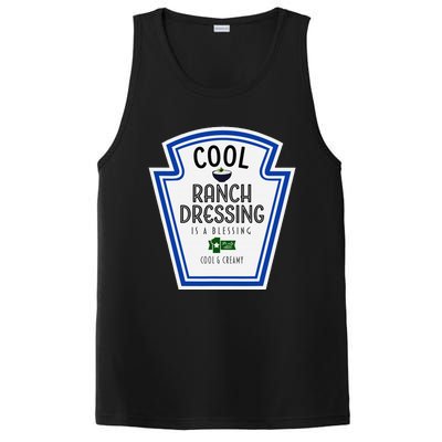 Cool Ranch Dressing Group Condiment Family Halloween Costume PosiCharge Competitor Tank