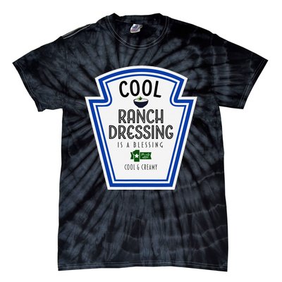 Cool Ranch Dressing Group Condiment Family Halloween Costume Tie-Dye T-Shirt