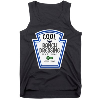 Cool Ranch Dressing Group Condiment Family Halloween Costume Tank Top