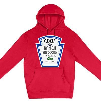 Cool Ranch Dressing Group Condiment Family Halloween Costume Premium Pullover Hoodie