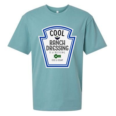 Cool Ranch Dressing Group Condiment Family Halloween Costume Sueded Cloud Jersey T-Shirt