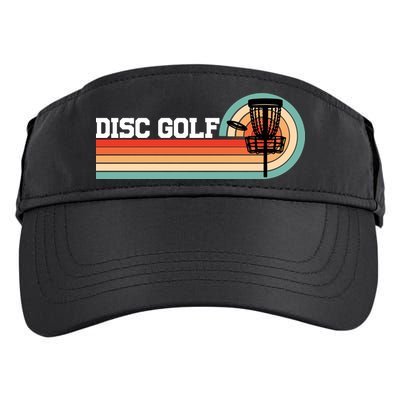 Cool Retro Disc Golf Sport Gift Idea Adult Drive Performance Visor