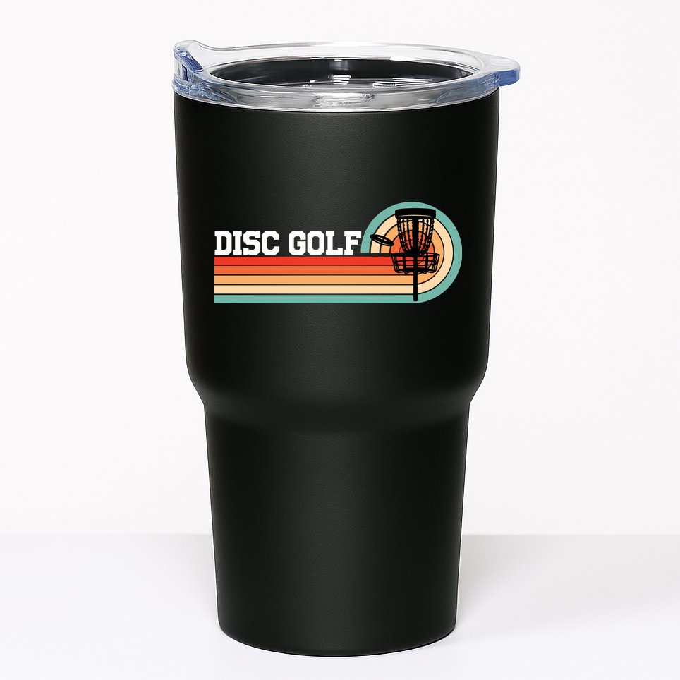 Cool Retro Disc Golf Sport Gift Idea Tumbler