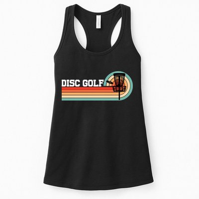 Cool Retro Disc Golf Sport Gift Idea Womens Tank Top