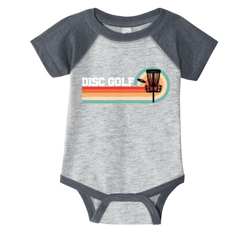 Cool Retro Disc Golf Sport Gift Idea Infant Baby Jersey Bodysuit