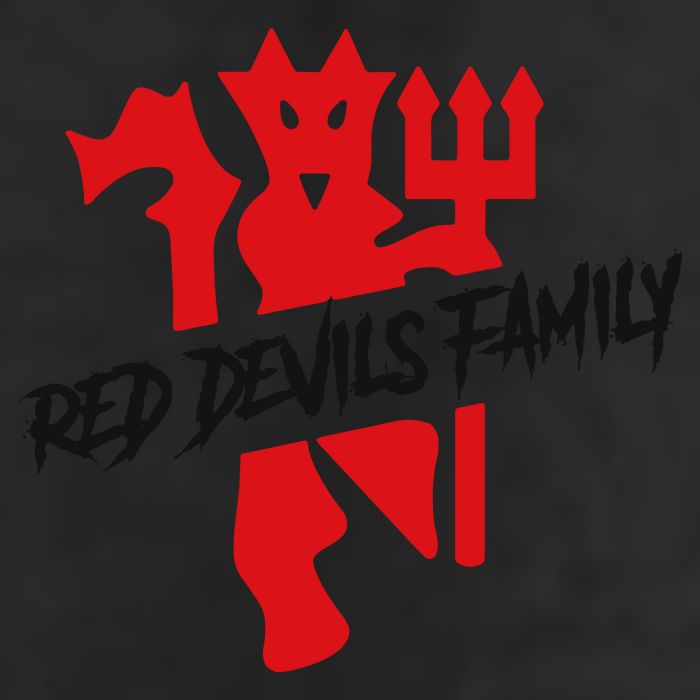Cool Red Devils Family Manchester United Soccer Team 7 Panel Mesh Trucker Snapback Hat