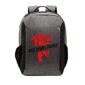 Cool Red Devils Family Manchester United Soccer Team Vector Backpack