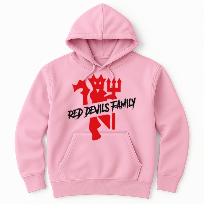 Cool Red Devils Family Manchester United Soccer Team Hoodie