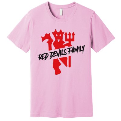 Cool Red Devils Family Manchester United Soccer Team Premium T-Shirt