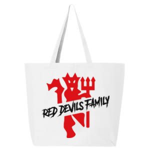 Cool Red Devils Family Manchester United Soccer Team 25L Jumbo Tote