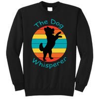 Cute Retro Dog Whisperer Vintage Funny For Dog Lovers Sweatshirt