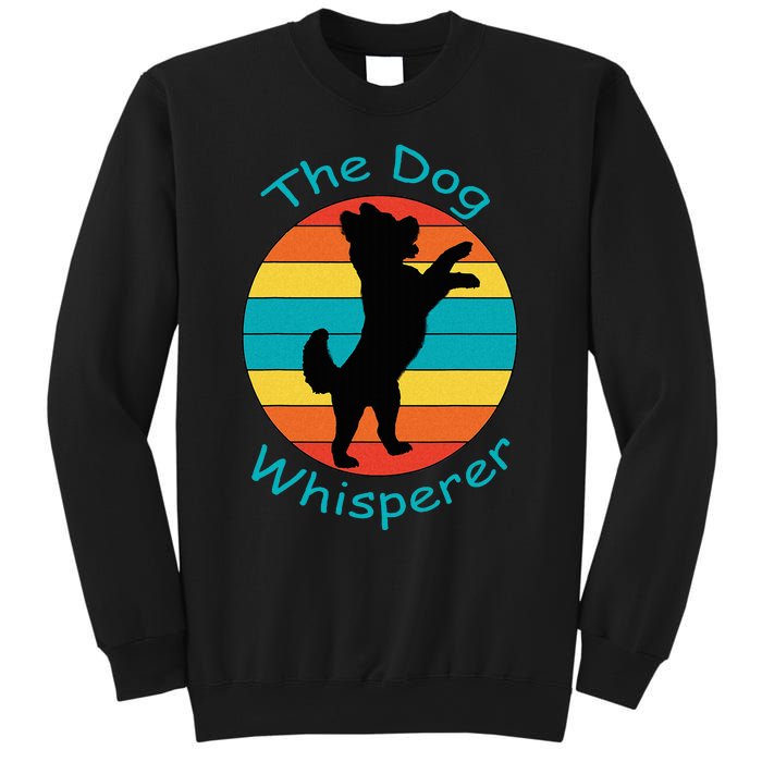 Cute Retro Dog Whisperer Vintage Funny For Dog Lovers Sweatshirt