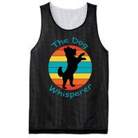 Cute Retro Dog Whisperer Vintage Funny For Dog Lovers Mesh Reversible Basketball Jersey Tank