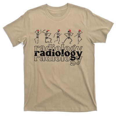 Christmas Radiology Department Skeleton Holiday Xray Tech T-Shirt