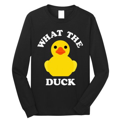 Cute Rubber Duck Lover Bird Quack Duckies Funny Rubber Ducky Long Sleeve Shirt