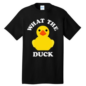 Cute Rubber Duck Lover Bird Quack Duckies Funny Rubber Ducky Tall T-Shirt