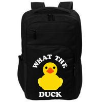 Cute Rubber Duck Lover Bird Quack Duckies Funny Rubber Ducky Impact Tech Backpack