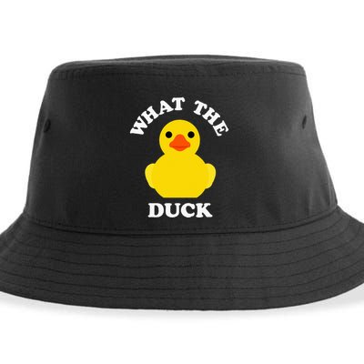 Cute Rubber Duck Lover Bird Quack Duckies Funny Rubber Ducky Sustainable Bucket Hat