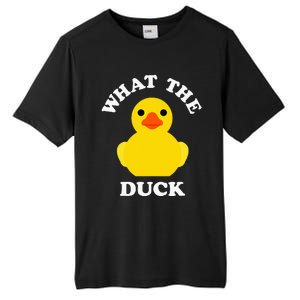 Cute Rubber Duck Lover Bird Quack Duckies Funny Rubber Ducky Tall Fusion ChromaSoft Performance T-Shirt