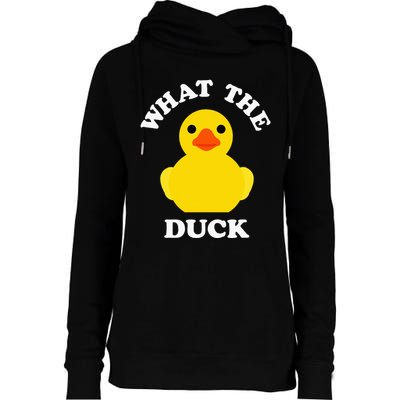 Cute Rubber Duck Lover Bird Quack Duckies Funny Rubber Ducky Womens Funnel Neck Pullover Hood