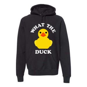 Cute Rubber Duck Lover Bird Quack Duckies Funny Rubber Ducky Premium Hoodie