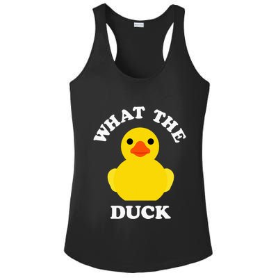 Cute Rubber Duck Lover Bird Quack Duckies Funny Rubber Ducky Ladies PosiCharge Competitor Racerback Tank