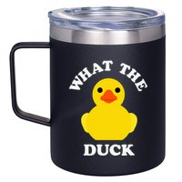 Cute Rubber Duck Lover Bird Quack Duckies Funny Rubber Ducky 12oz Stainless Steel Coffee Mug