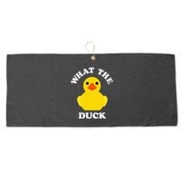 Cute Rubber Duck Lover Bird Quack Duckies Funny Rubber Ducky Large Microfiber Waffle Golf Towel