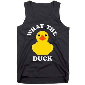 Cute Rubber Duck Lover Bird Quack Duckies Funny Rubber Ducky Tank Top