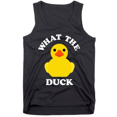 Cute Rubber Duck Lover Bird Quack Duckies Funny Rubber Ducky Tank Top