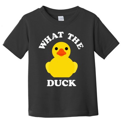 Cute Rubber Duck Lover Bird Quack Duckies Funny Rubber Ducky Toddler T-Shirt