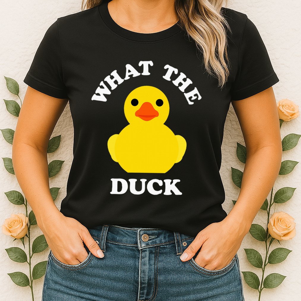 Cute Rubber Duck Lover Bird Quack Duckies Funny Rubber Ducky Womens T-Shirt