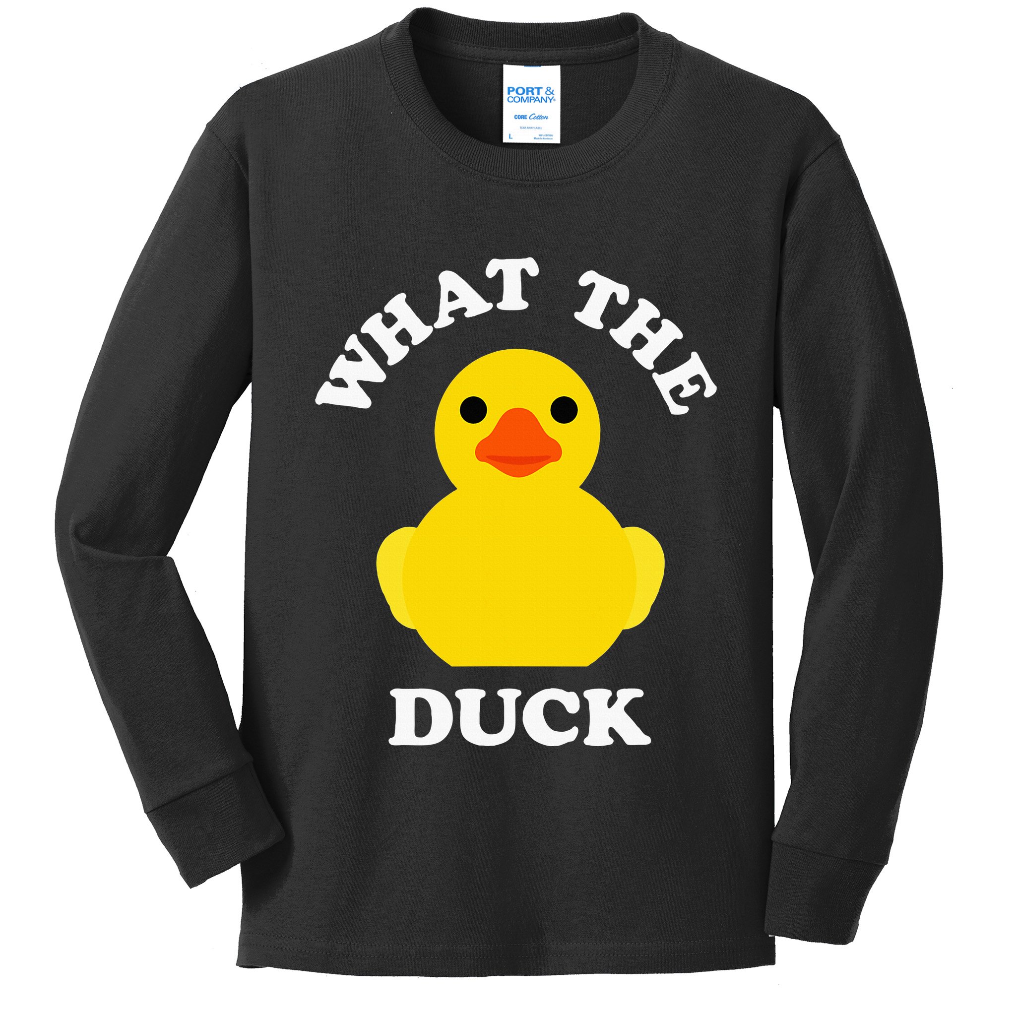 Cute Rubber Duck Lover Bird Quack Duckies Funny Rubber Ducky Kids Long Sleeve Shirt
