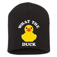 Cute Rubber Duck Lover Bird Quack Duckies Funny Rubber Ducky Short Acrylic Beanie